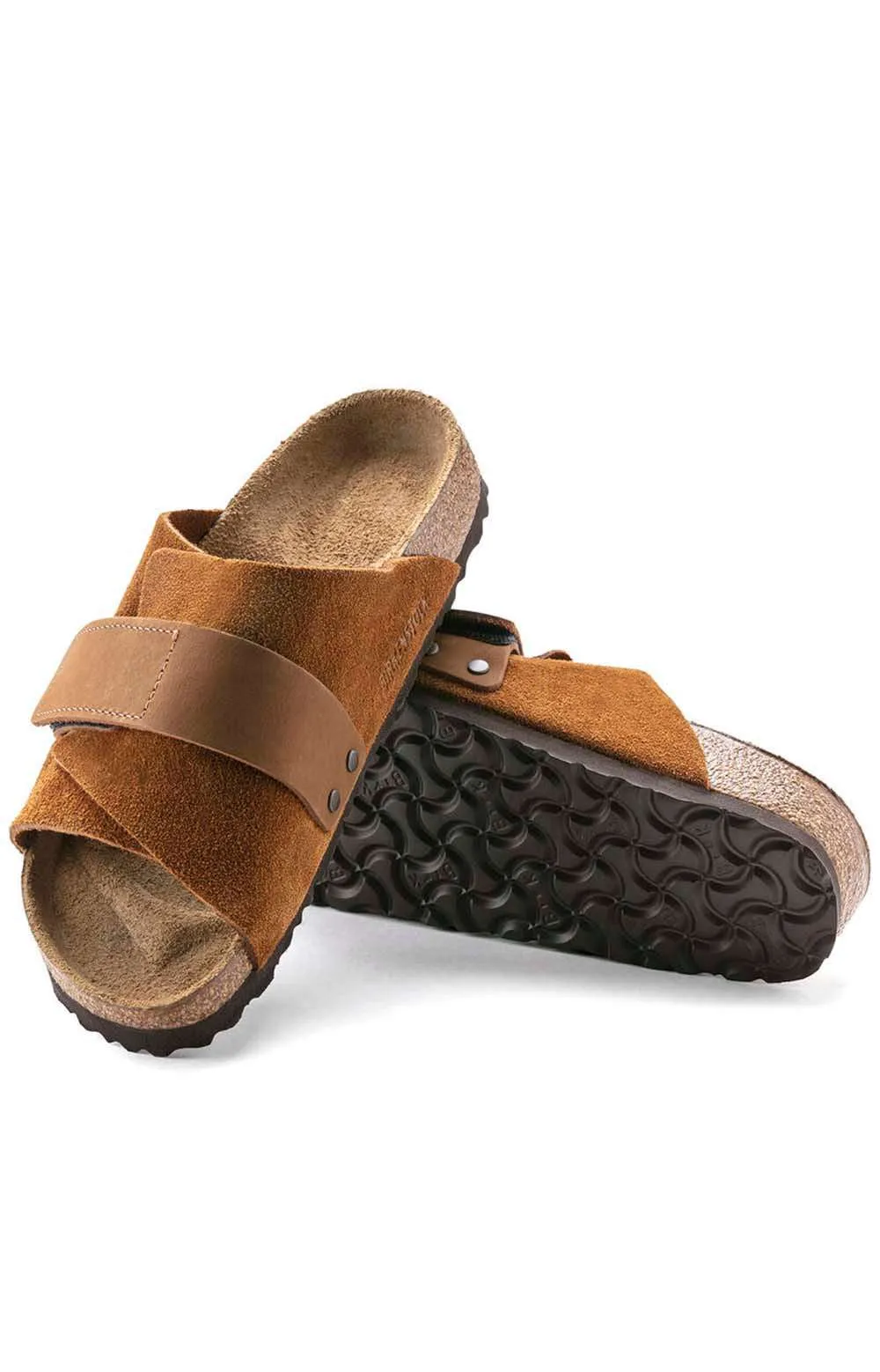 Kyoto Suede Comfort Sandals Women’s Mink Suede