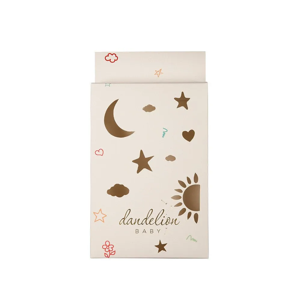 Layette Set with Short-Legged Romper & Booties <br> Heart in Owl <br> <span style="font-size: 11px; font-family:Helvetica,Arial,sans-serif;">Can Be Personalised</span>