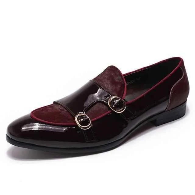 Leather Formal Men's Casual Shoes MCSCOS37 Loafers Dress Shoes