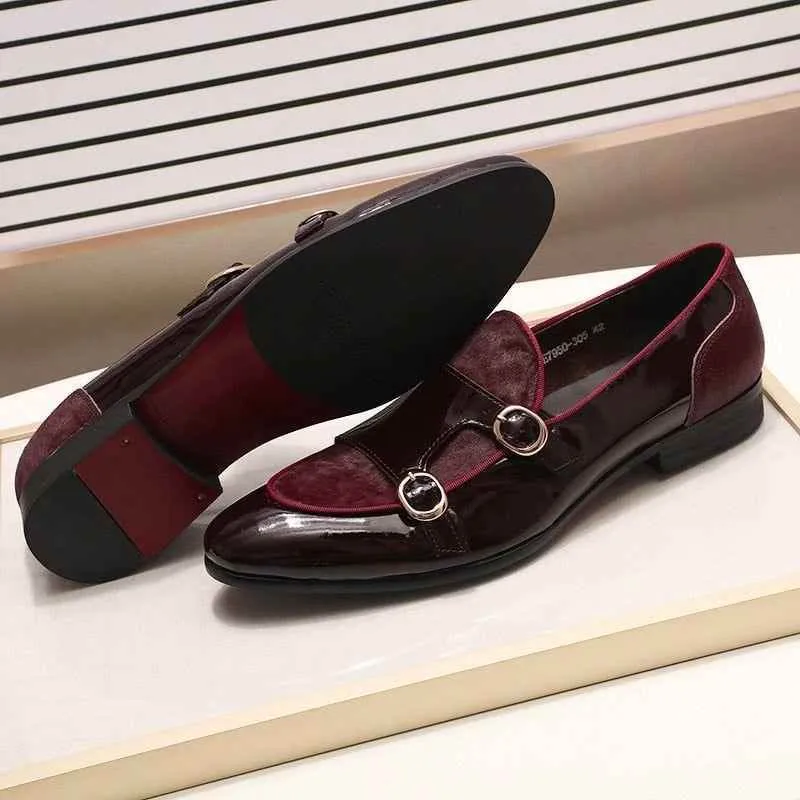 Leather Formal Men's Casual Shoes MCSCOS37 Loafers Dress Shoes