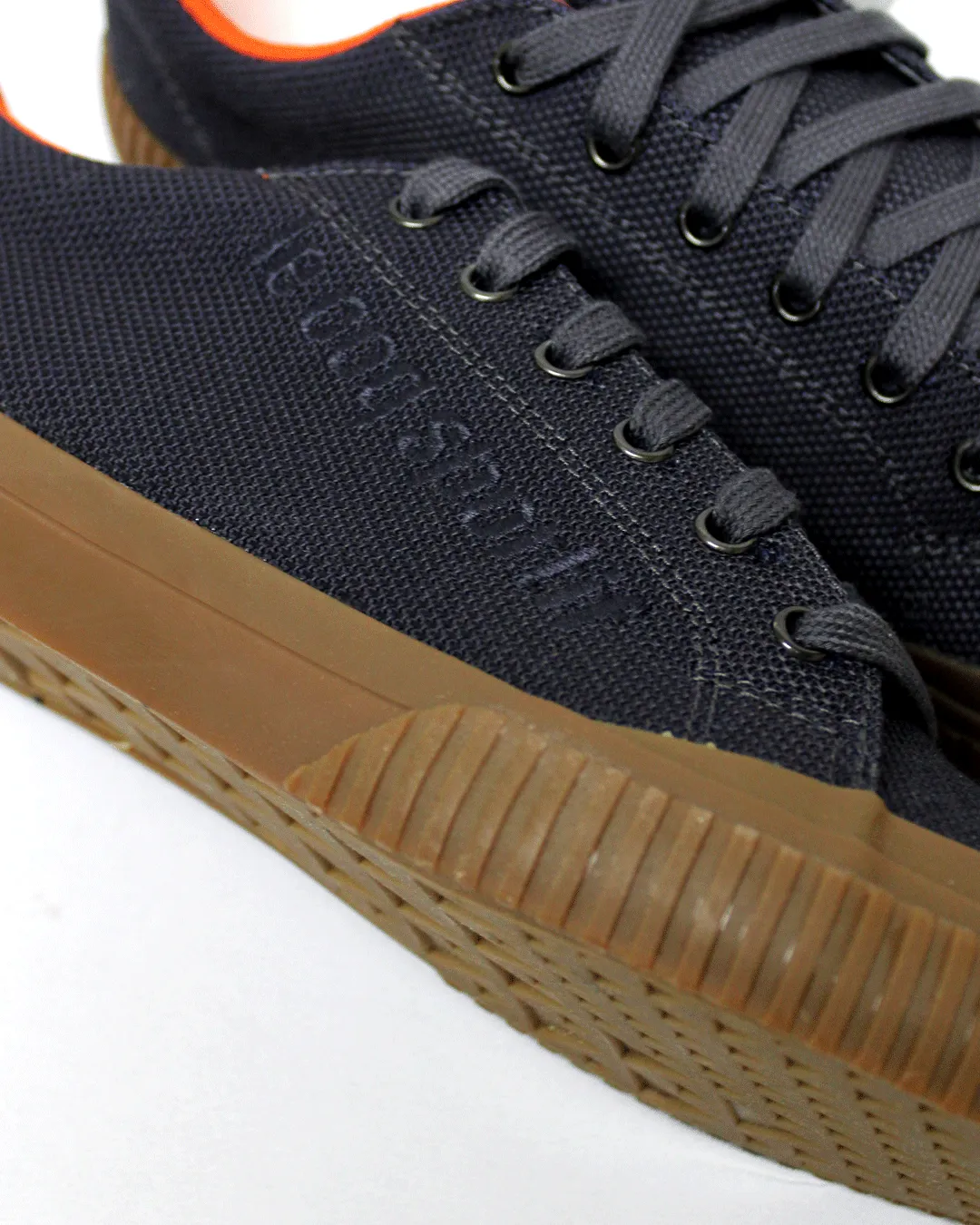 Lecoq Sportif Dune Army Ebony/Orange Sneaker