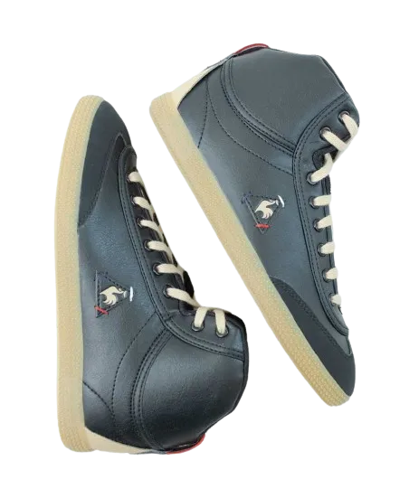 Lecoq Sportif Provencale Mid Black Sneaker