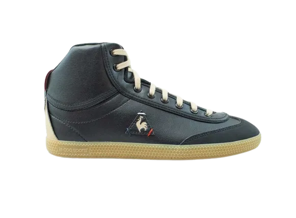 Lecoq Sportif Provencale Mid Black Sneaker