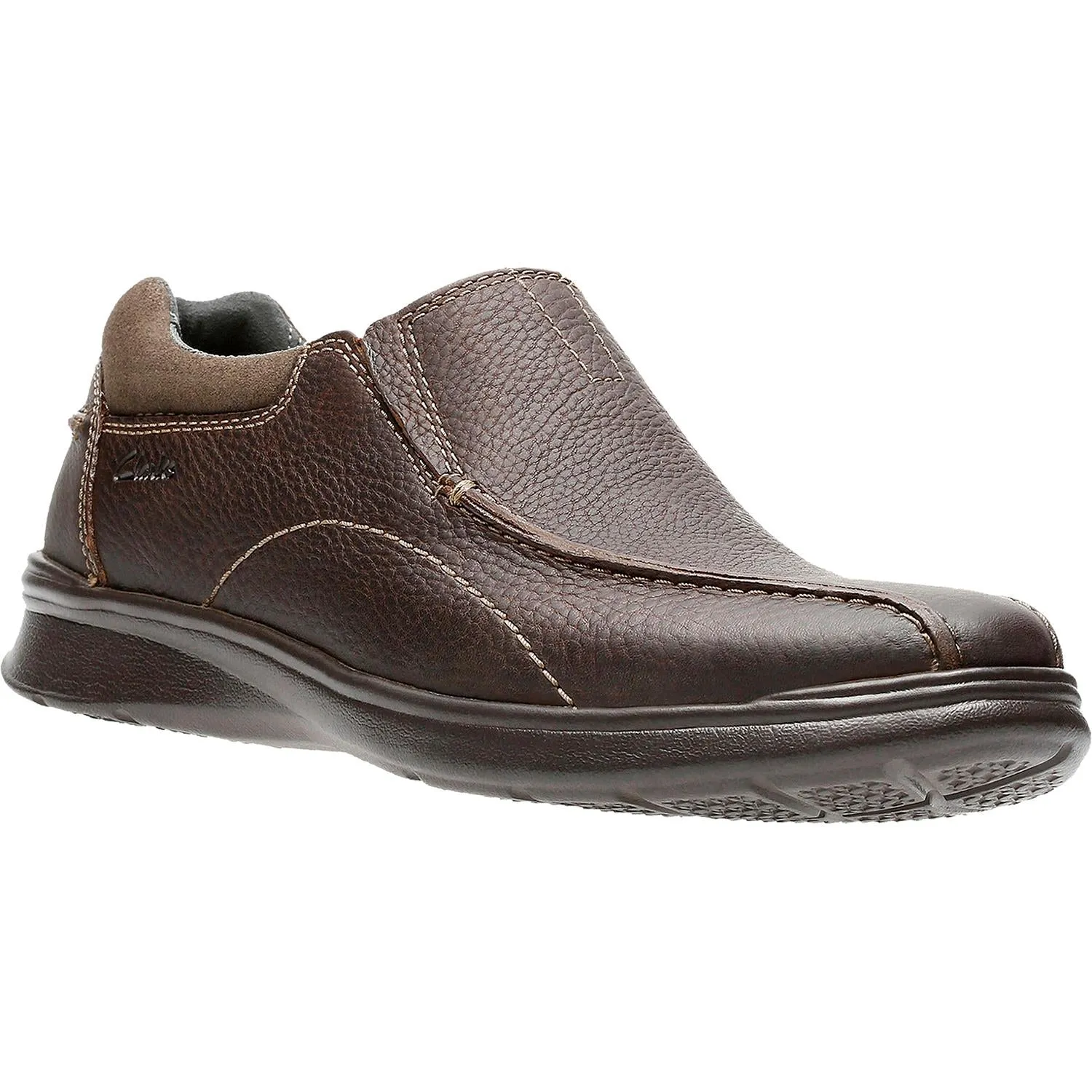 Men's Clarks Cotrell Step Brown Leather