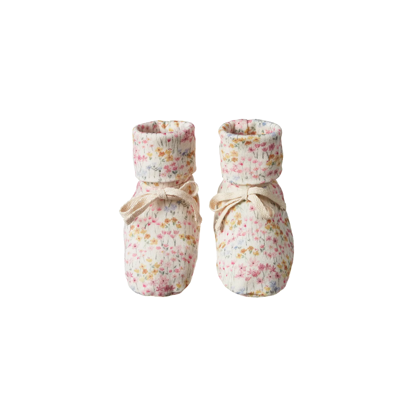 NATURE BABY BOOTIES WILDFLOWER MOUNTAIN