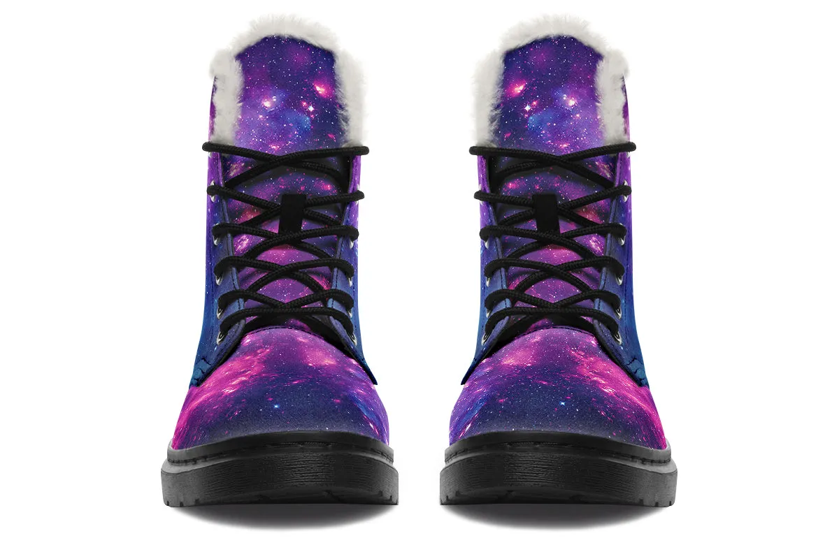 Nebula Faux Fur Boots