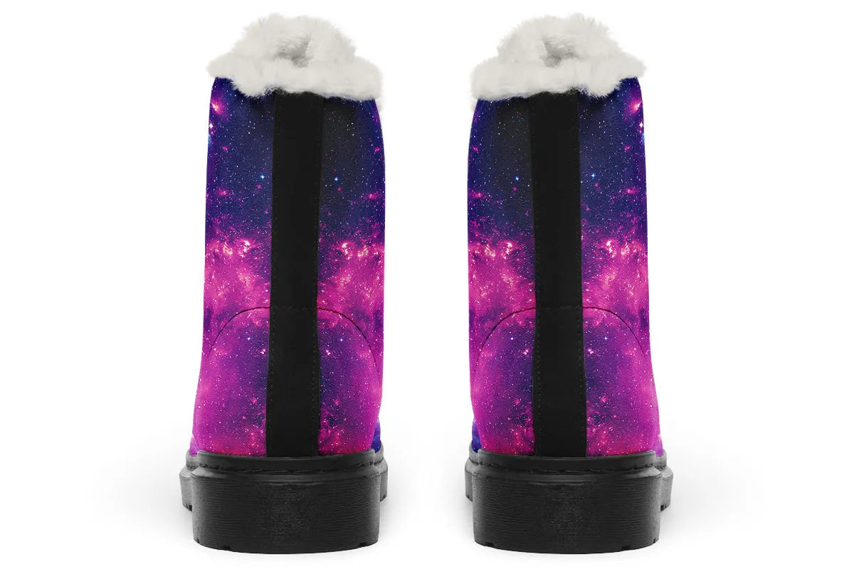 Nebula Faux Fur Boots