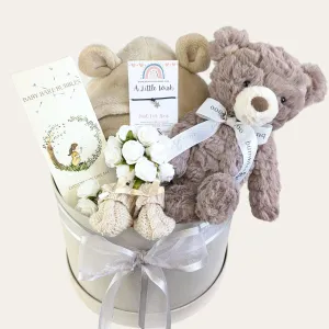 New Baby Gifts Box Hamper Teddy Dreams & Snuggles