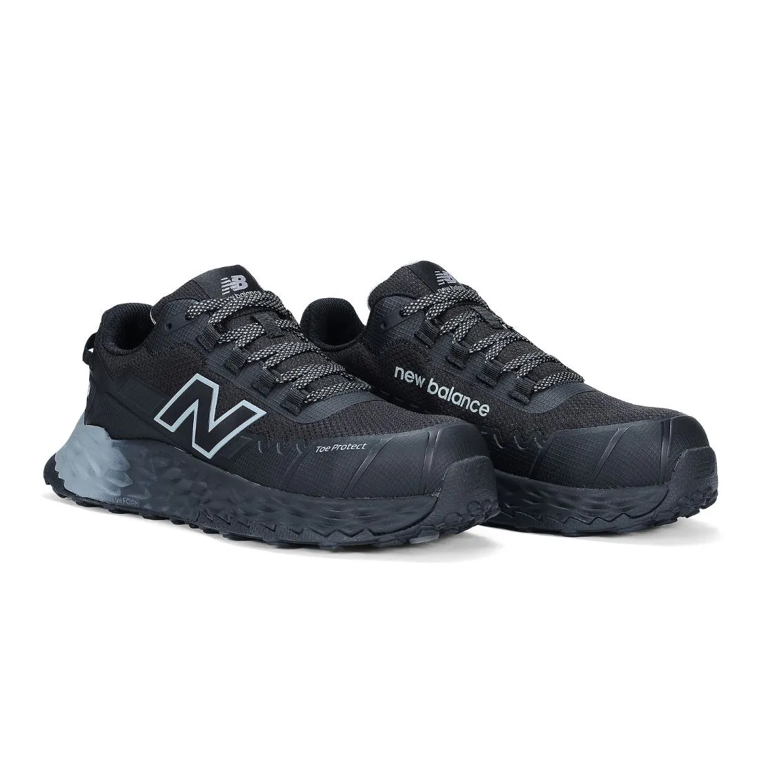 New Balance Fresh Foam Cremorne Men's Lightweight Composite Toe Safety CSA Shoe MCFCEHP-B - Black/Grey