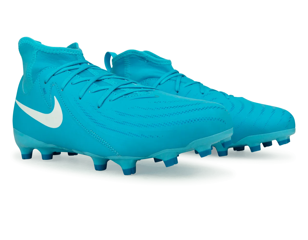 Nike Kids Phantom Luna II Academy FG/MG Blue Fury/White