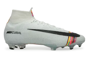 Nike Men's Mercurial Superfly 6 Elite FG White/Black/Pure Platinum