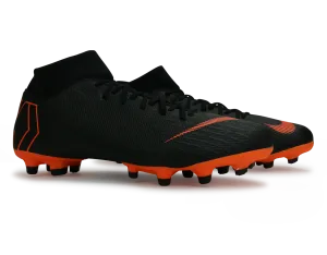 Nike Men's Mercurial Superfly VI Academy FG/MG Black/Total Orange