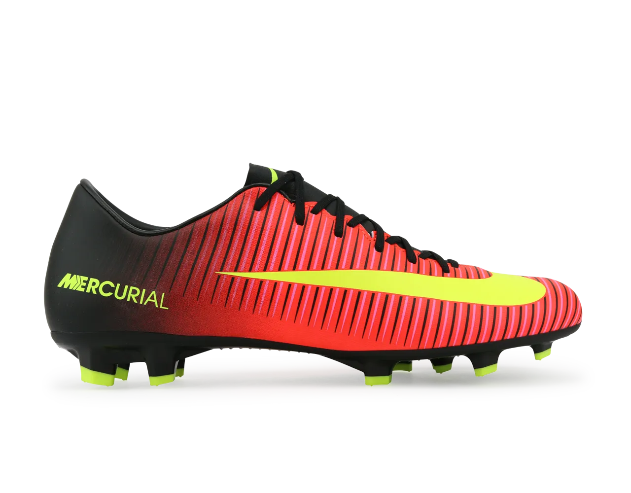Nike Men's  Mercurial Victory VI FG Total Crimson/Volt Black/Pink Blast