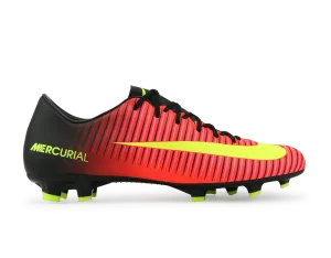 Nike Men's  Mercurial Victory VI FG Total Crimson/Volt Black/Pink Blast