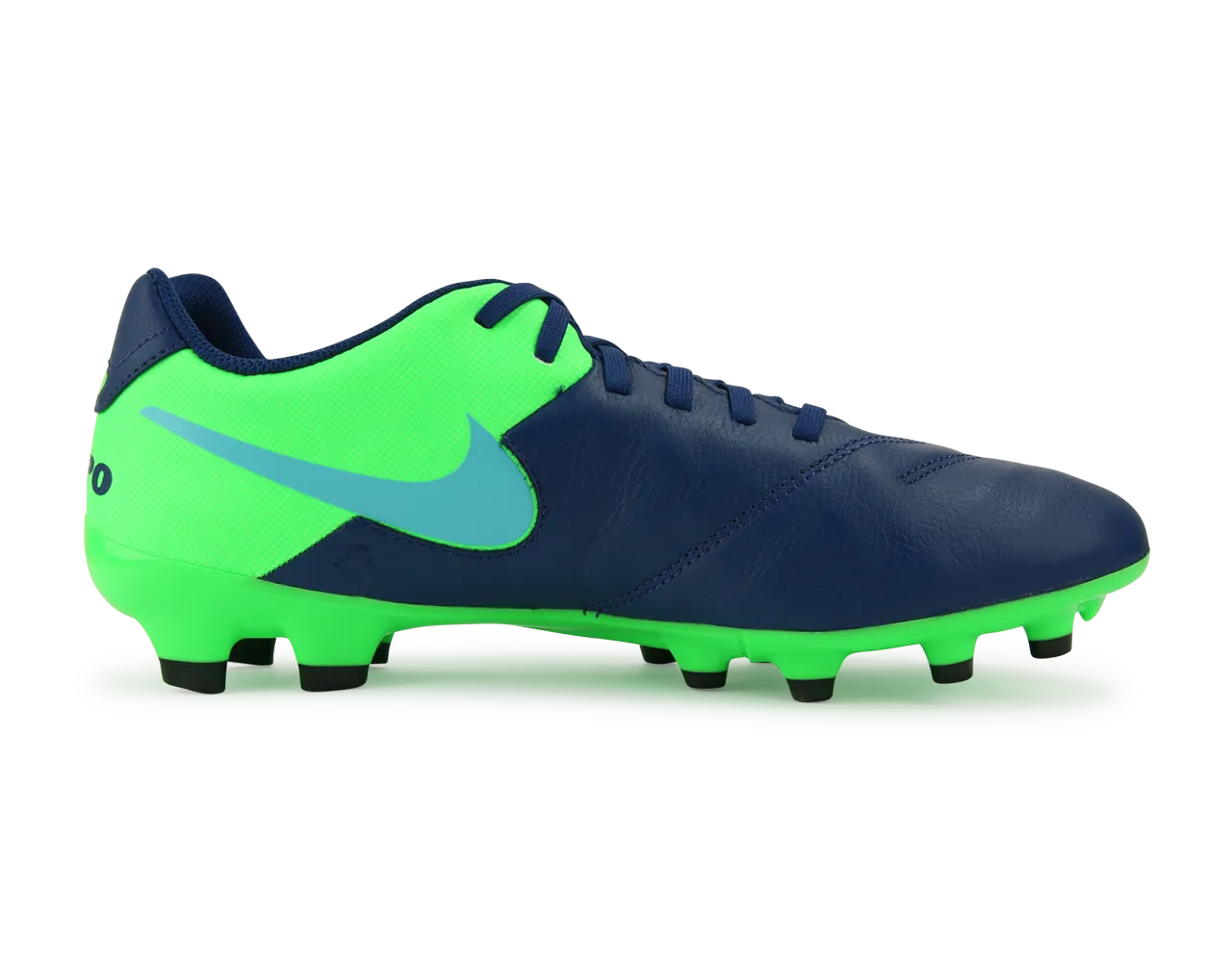 Nike Men's Tiempo Genio II FG Coastal Blue/Polarized Blue/Rage Green