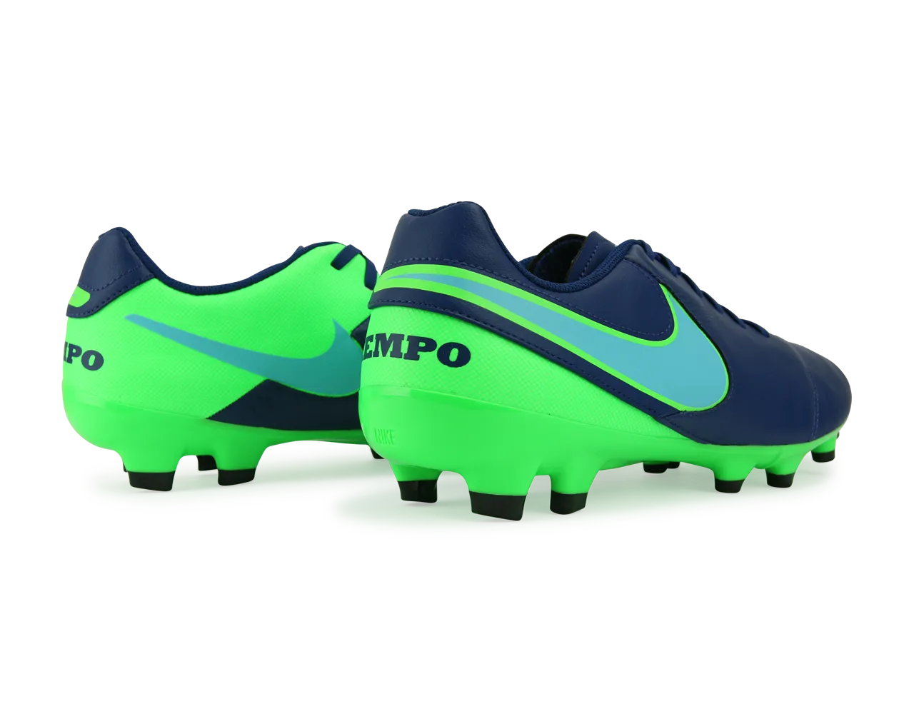 Nike Men's Tiempo Genio II FG Coastal Blue/Polarized Blue/Rage Green