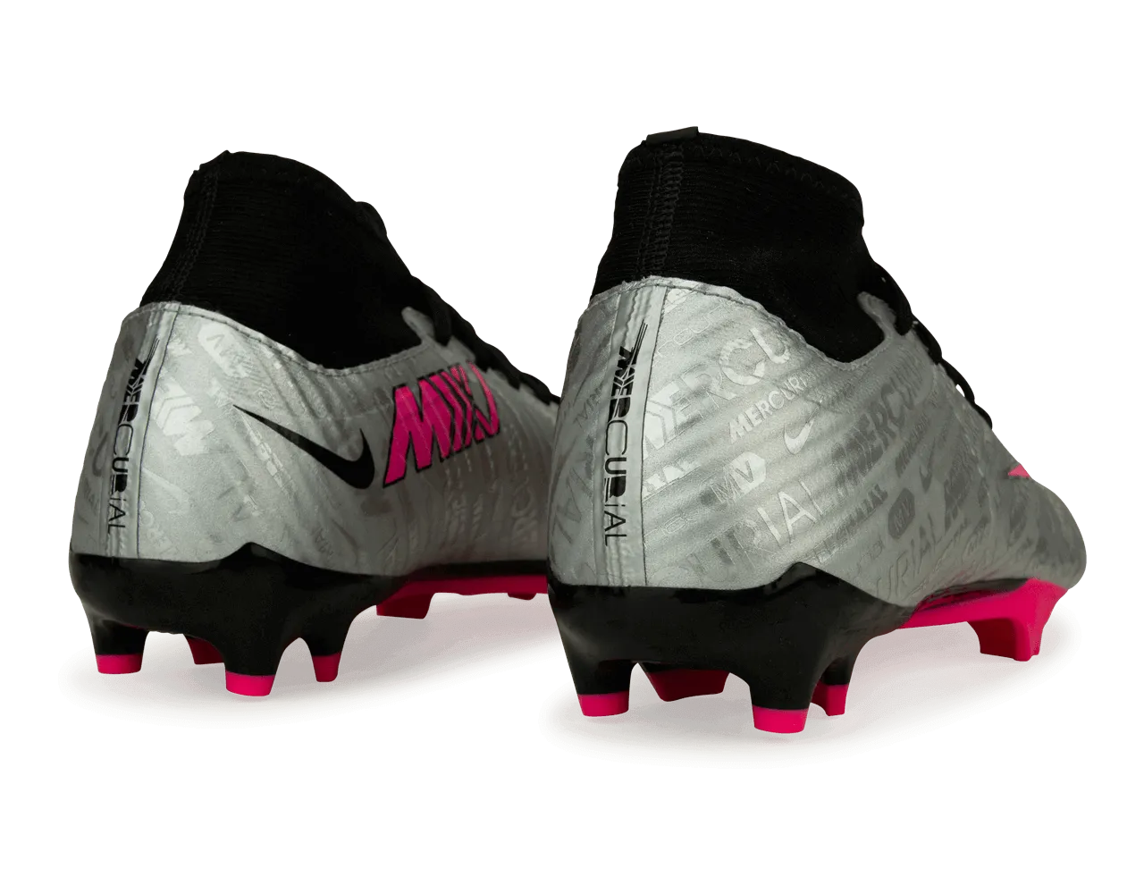 Nike Men's Zoom Mercurial Superfly 9 Academy XXV FG Silver/Black