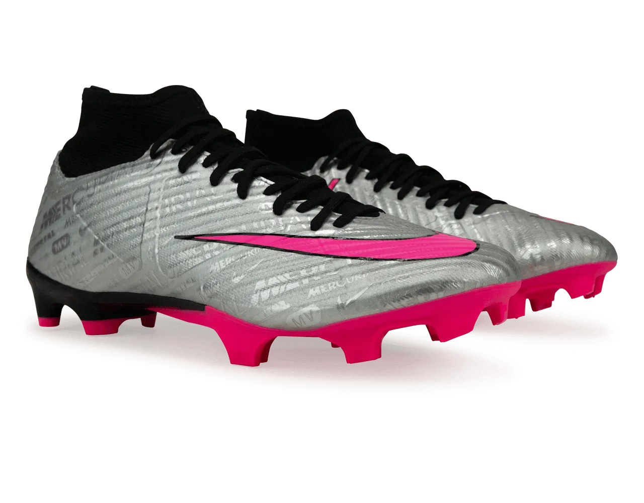 Nike Men's Zoom Mercurial Superfly 9 Academy XXV FG Silver/Black