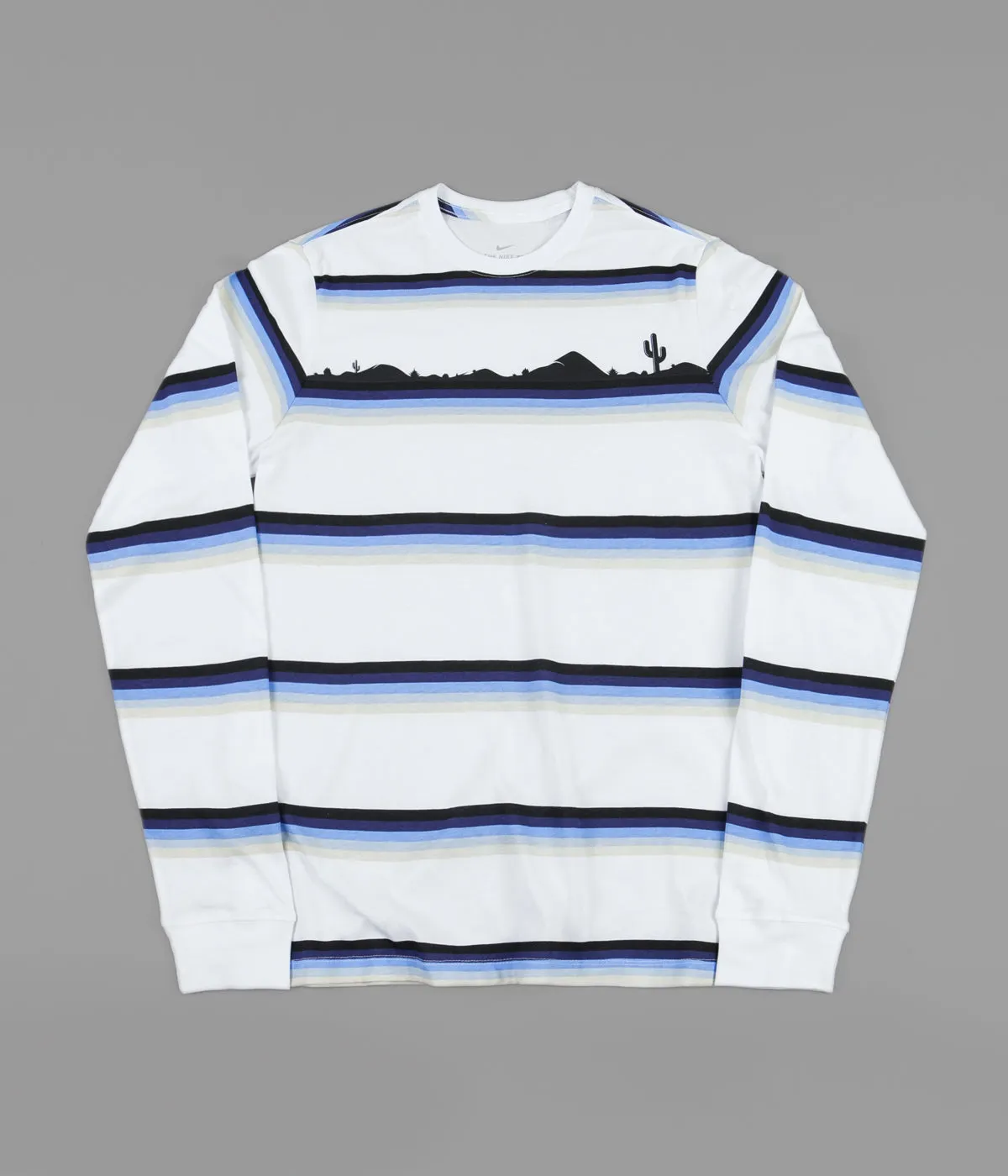 Nike SB 4 Wheelin' Long Sleeve T-Shirt - White