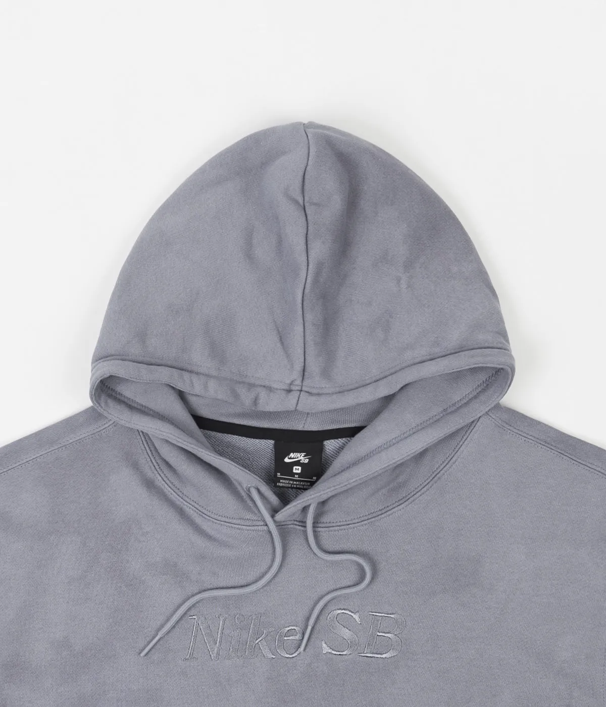 Nike SB Classic Wash HBR Hoodie - Ashen Slate / Ashen Slate