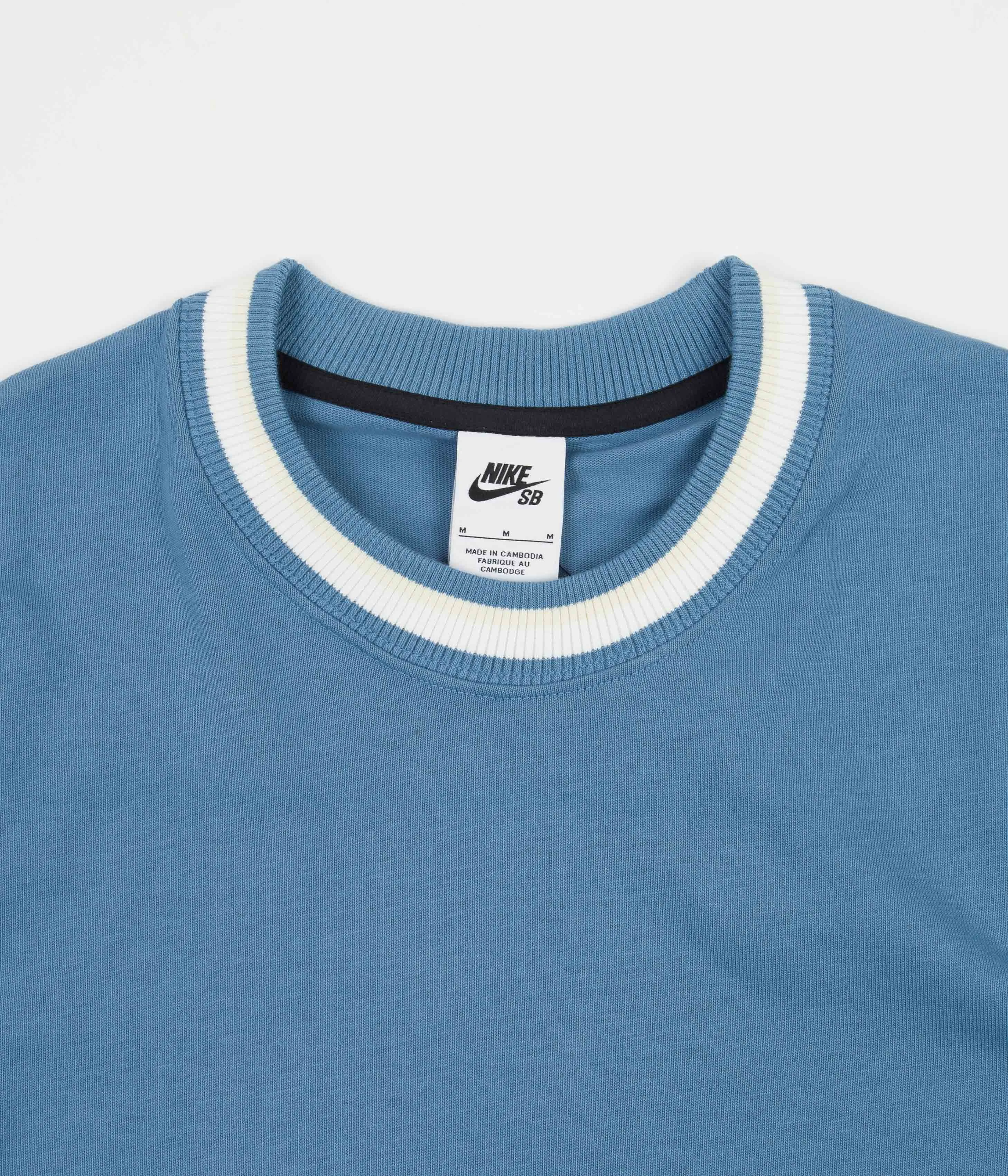 Nike SB Premium Sustainable T-Shirt - Dutch Blue / Dutch Blue
