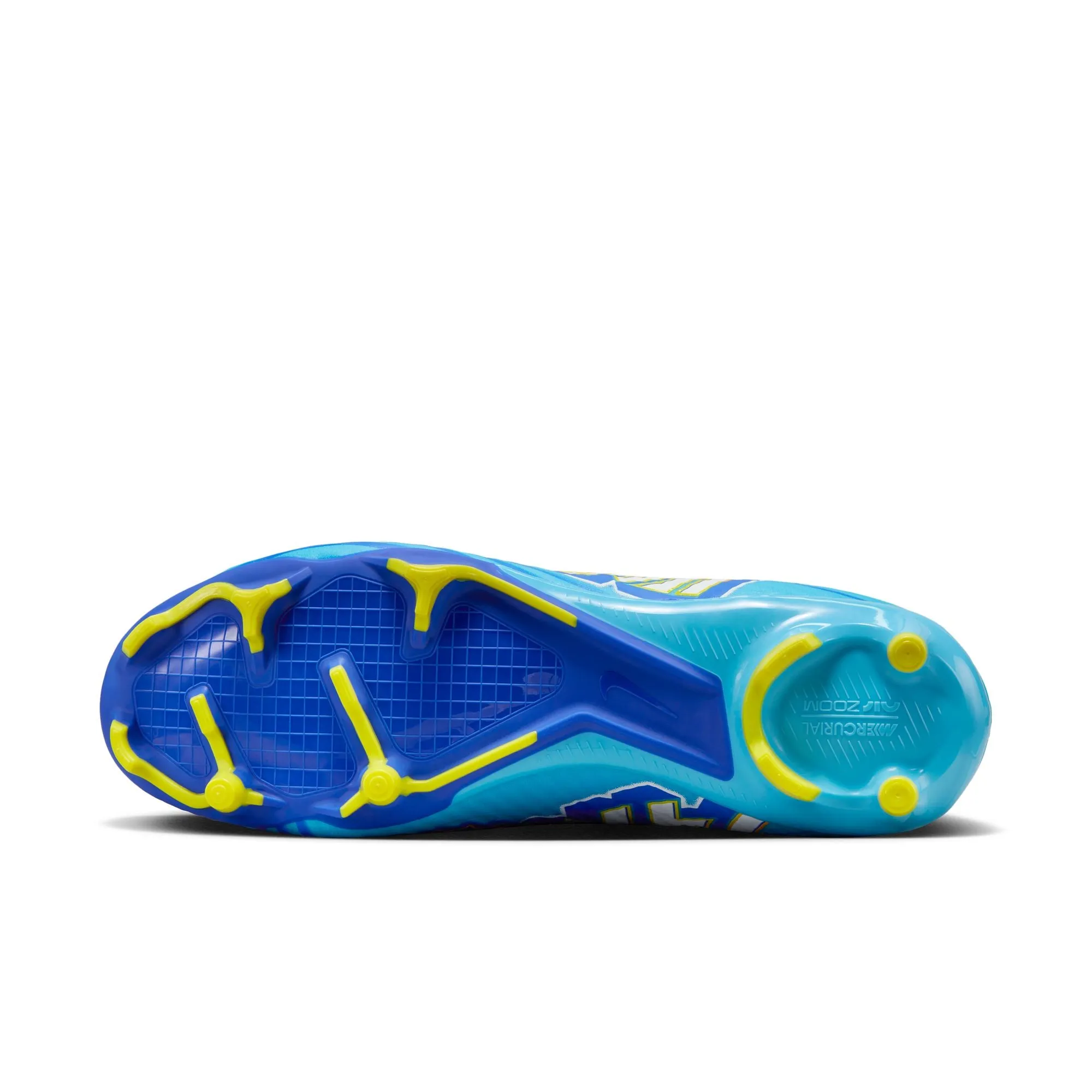 Nike Zoom Mercurial Superfly 9 Academy KM FG/MG Soccer Cleat - Baltic Blue/White