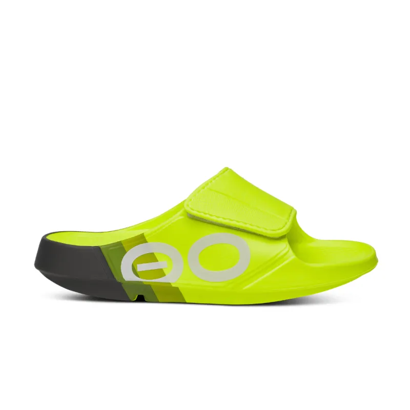 OOFOS OOahh Sport Flex Slide - Electro Rally