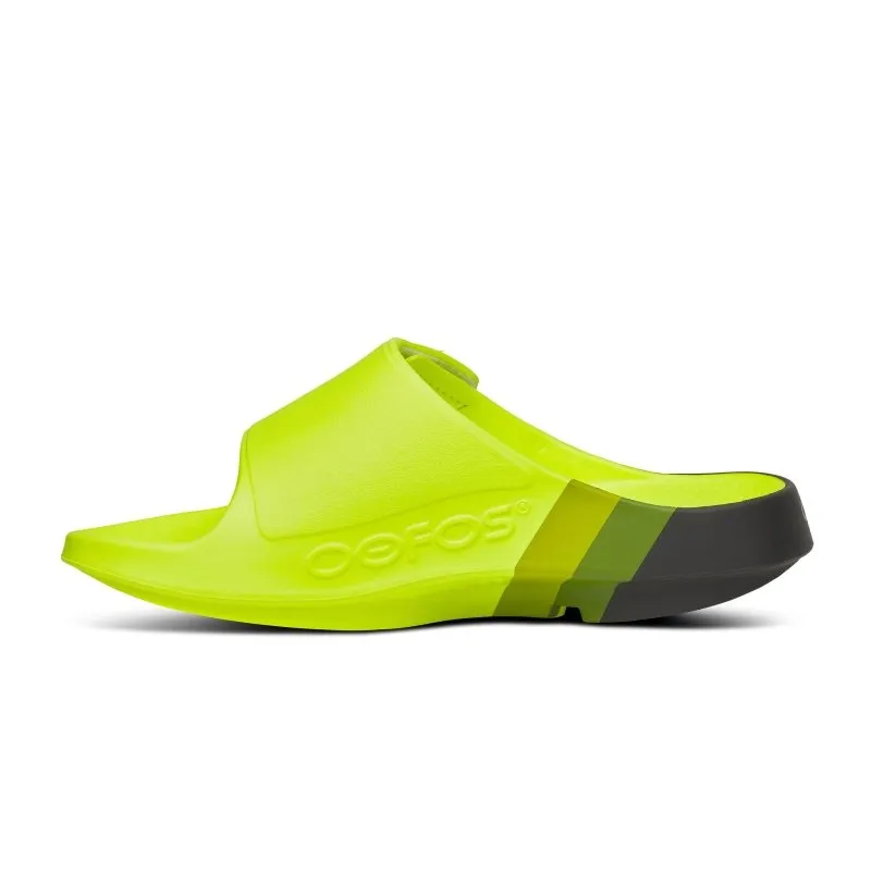 OOFOS OOahh Sport Flex Slide - Electro Rally