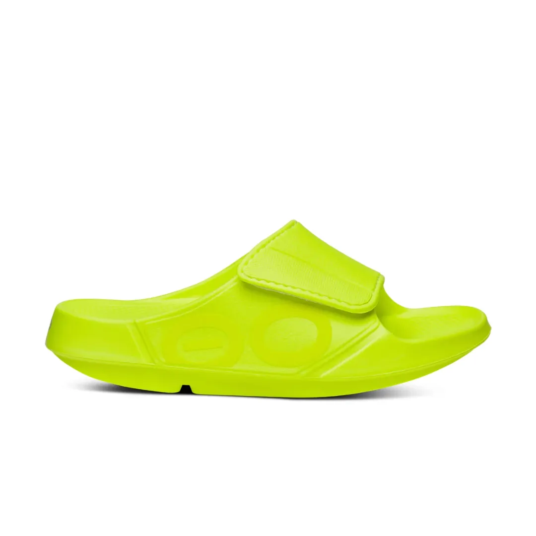 OOFOS OOahh Sport Flex Slide - Electro
