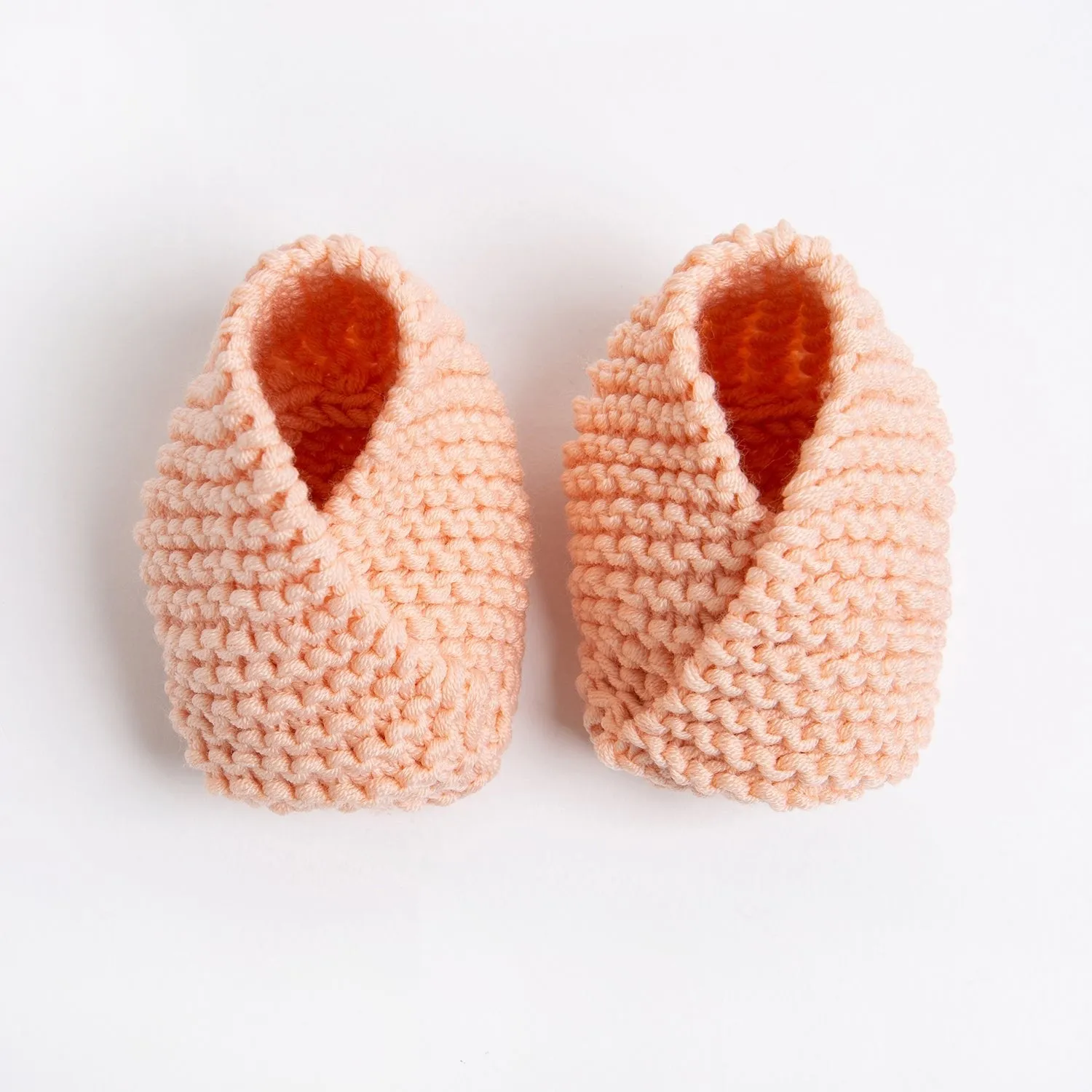 Personalised Baby Booties Knitting Kit