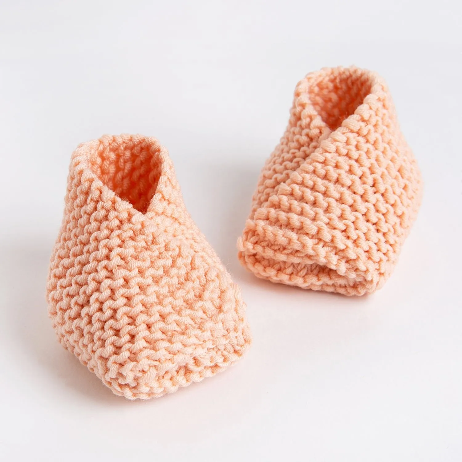 Personalised Baby Booties Knitting Kit