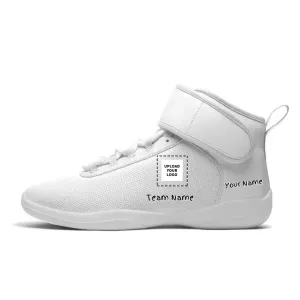 Personalized Cheerleading Shoes, Custom Cheer High Cut Shoes, Professional Comfortable, Put name or Team name on it, CH055-w