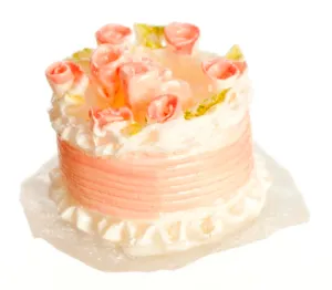Pink Baby Booties Cake