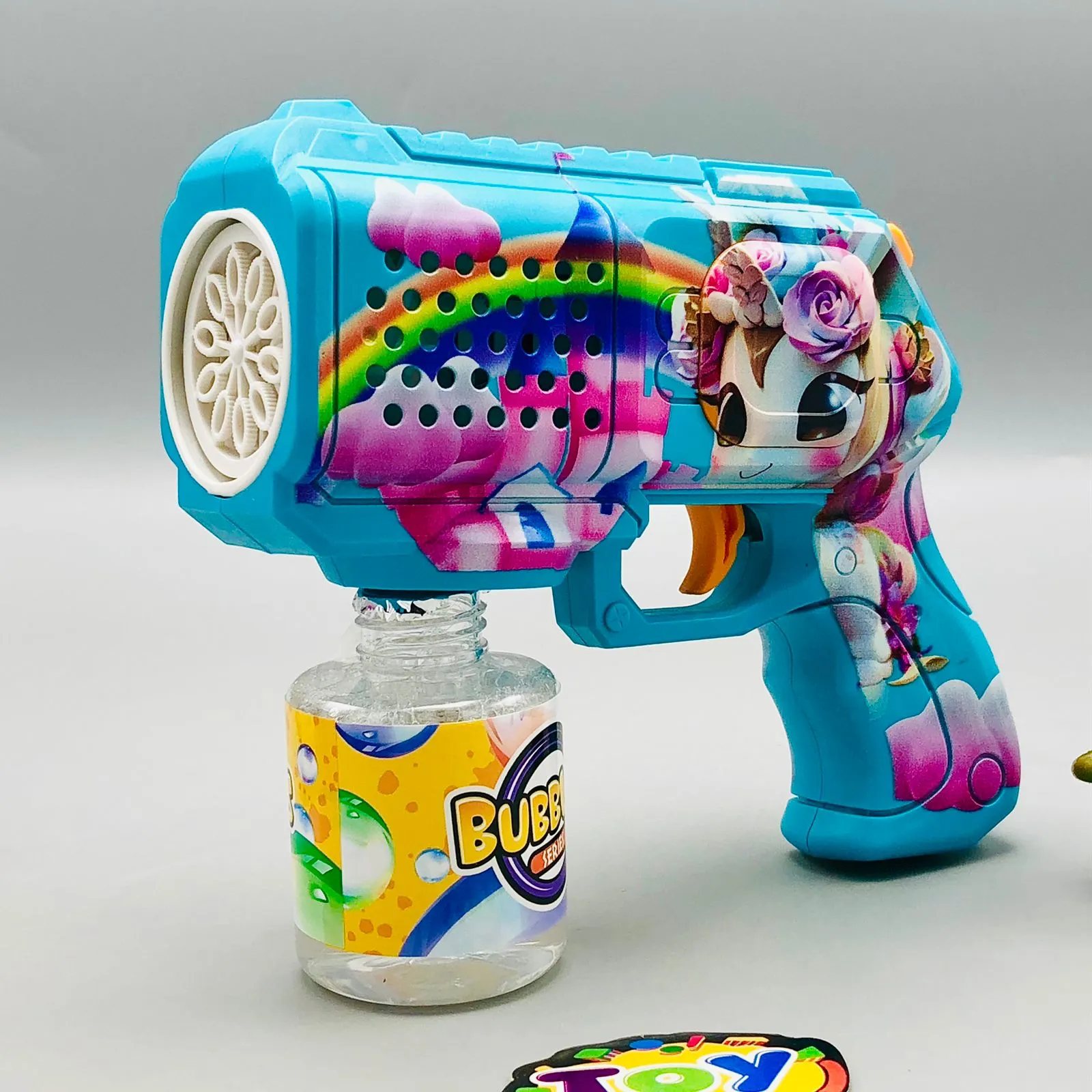 Pony Horse Electric Bubble Gun