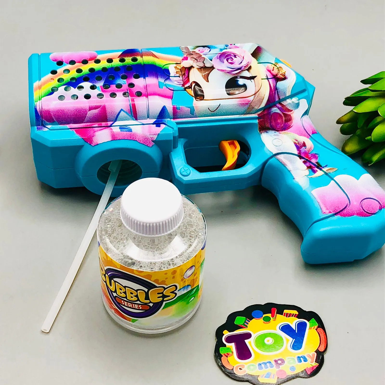 Pony Horse Electric Bubble Gun
