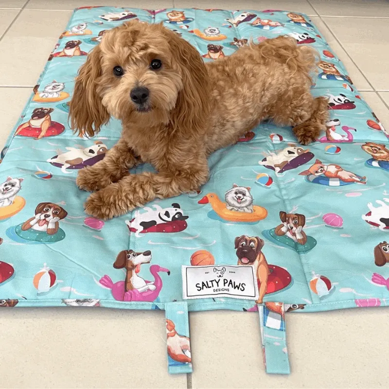 Pool Party - Settle Mat for Travel & Training