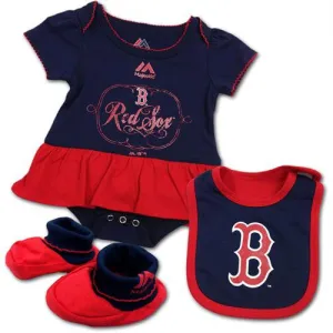 Red Sox Baby Girl Outfit (6-9M ONLY)