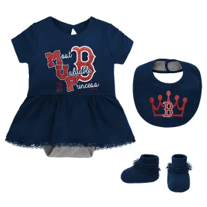 Red Sox Girl MVP Dress, Bib and Booties