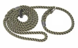 Rope Slip Lead with Rubber Stopper