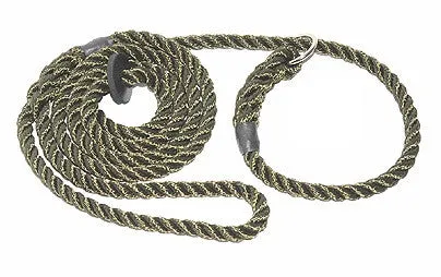 Rope Slip Lead with Rubber Stopper