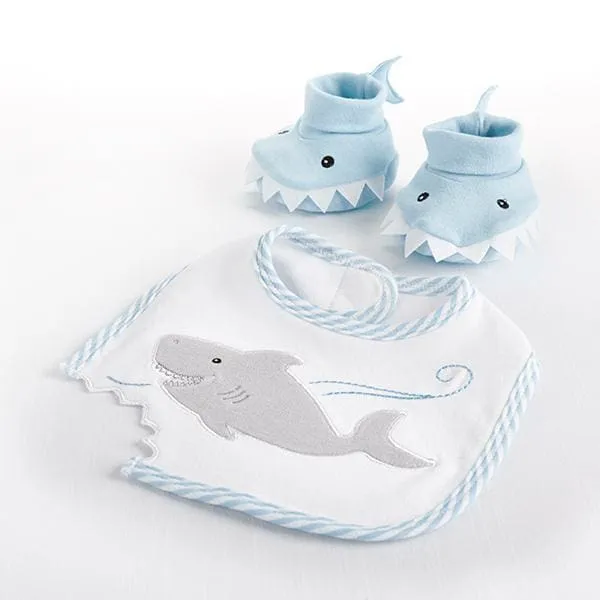 Shark Baby 6-Piece Gift Set Bundle - Blue