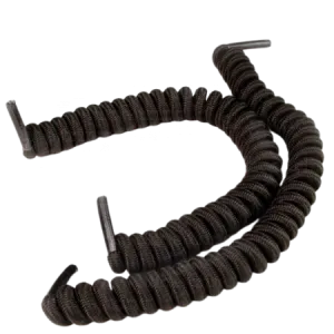 Shoestring Spiral Laces - Brown