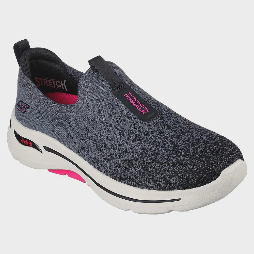 SKECHERS GO WALK ARCH FIT - LUNAR VIEWS - 124873 - BKHP