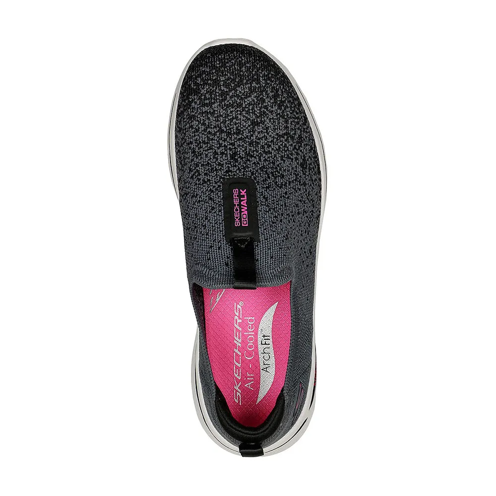 SKECHERS GO WALK ARCH FIT - LUNAR VIEWS - 124873 - BKHP