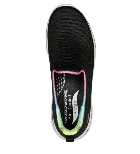SKECHERS GOWALK ARCH FIT - WILD ENERGY - 124867 - BKHP