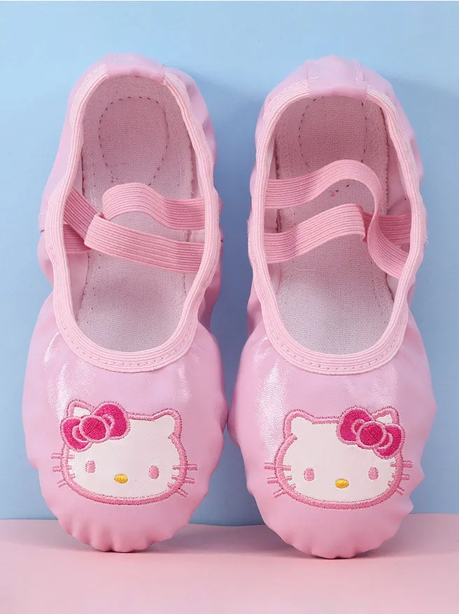 Soft Sole Lace Ballet Dance Shoes Practical Cat Claw Shoes