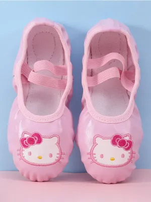 Soft Sole Lace Ballet Dance Shoes Practical Cat Claw Shoes