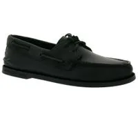 Sperry Men's A/O 2 Eye Black Size: 8
