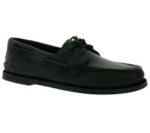 Sperry Men's A/O 2 Eye Black Size: 8