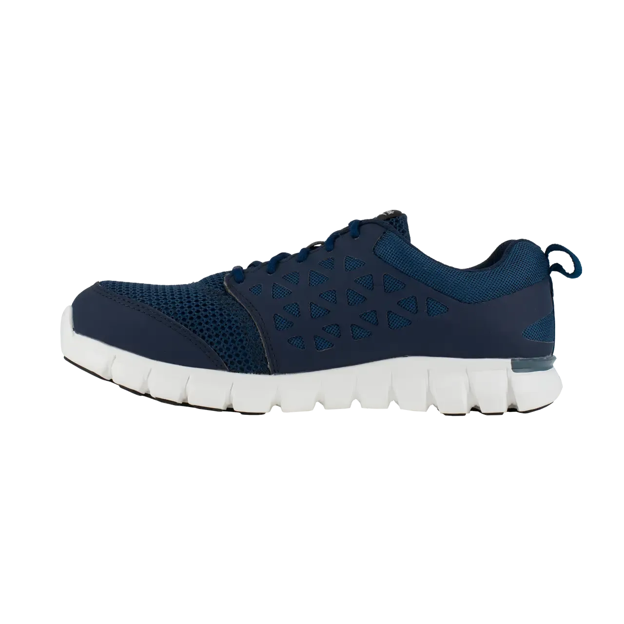 Sublite Cushion Alloy-Toe Athletic Work Shoe Blue/White